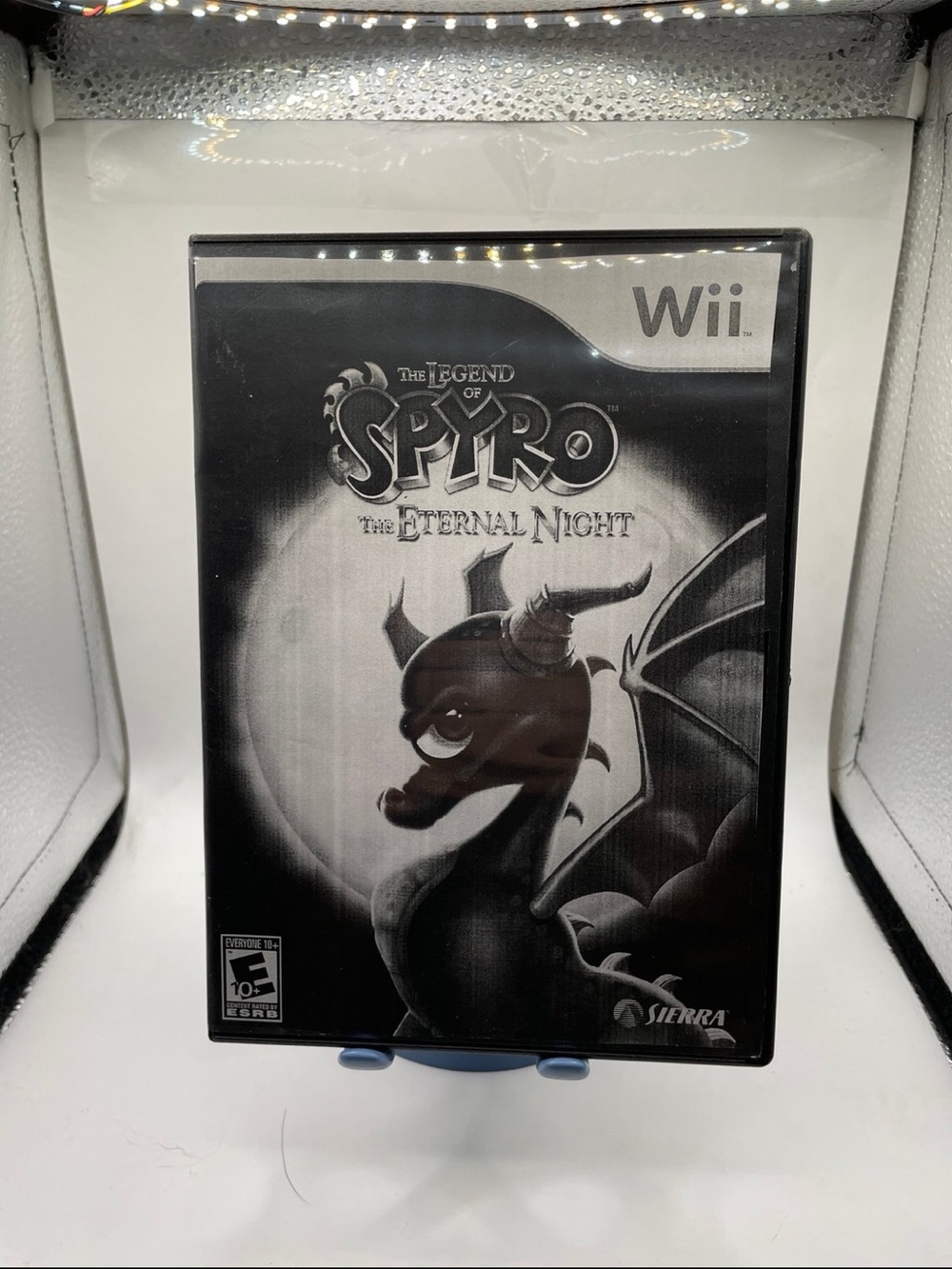 Nintendo Wii Spyro: The Eternal Night — Black & White Cover